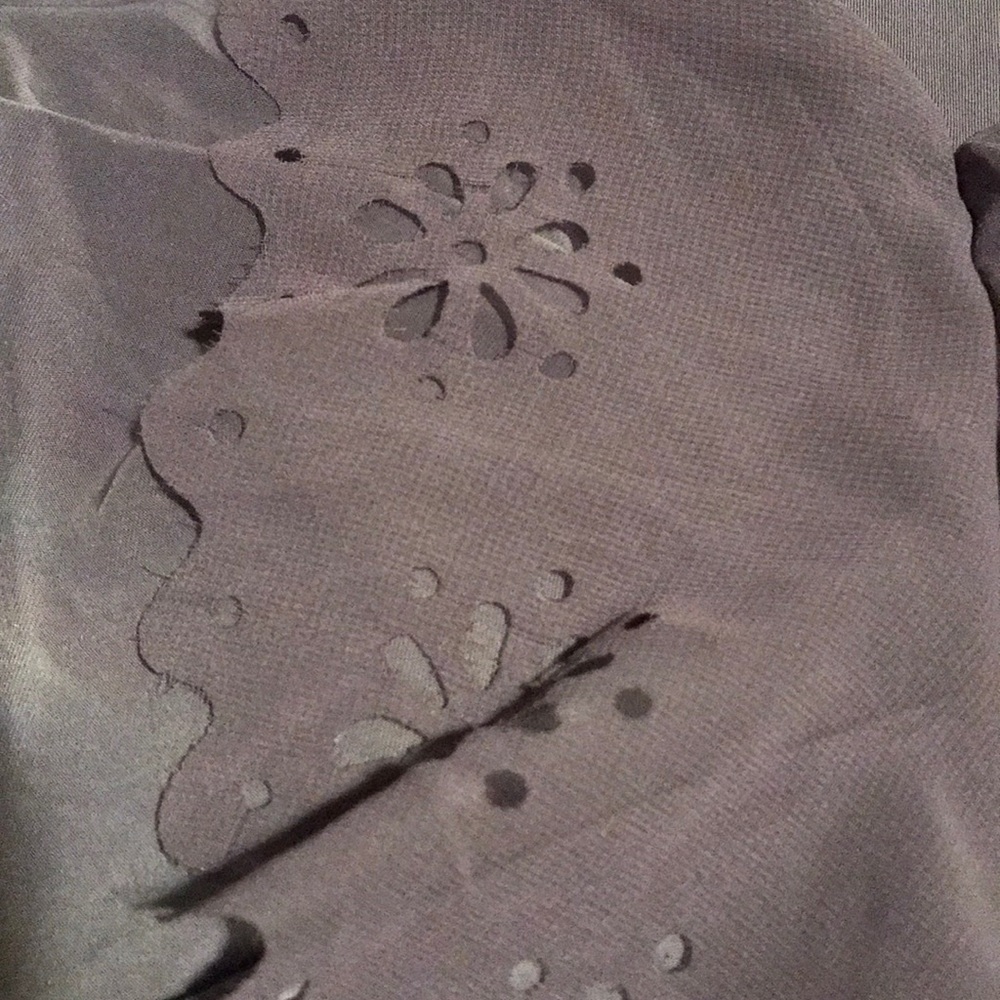 The Limited Purple Ruffle Tank Top - Picture 4 of 5